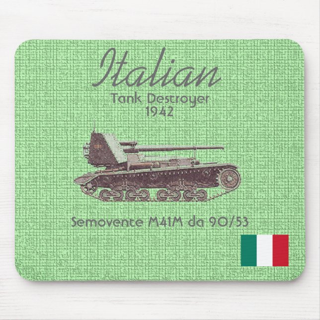 SEMOVENTE M41M, Italian Mouse Pad (Front)