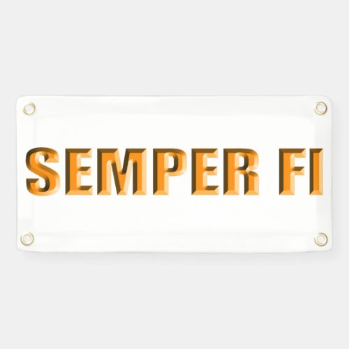 Semper Fi Banner