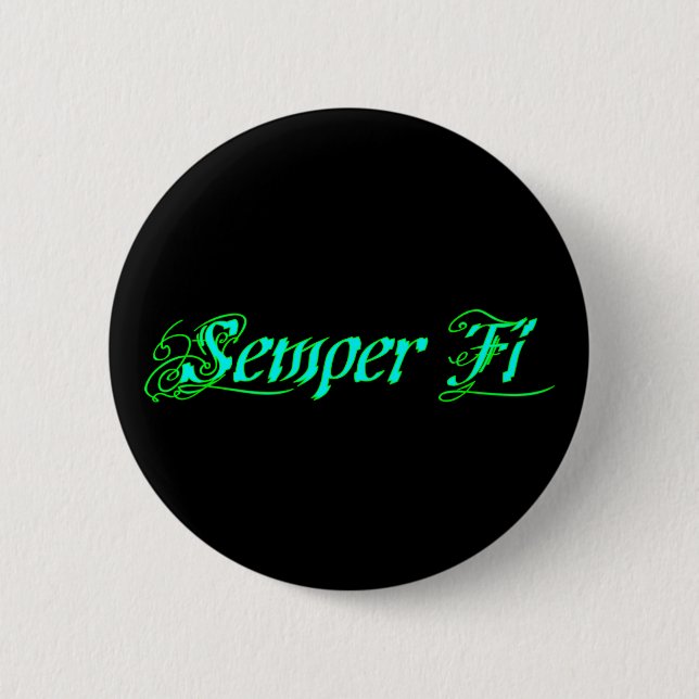 Semper Fi Button (Front)