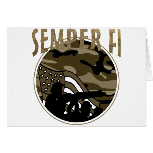 Semper Fi Cards (Front Horizontal)