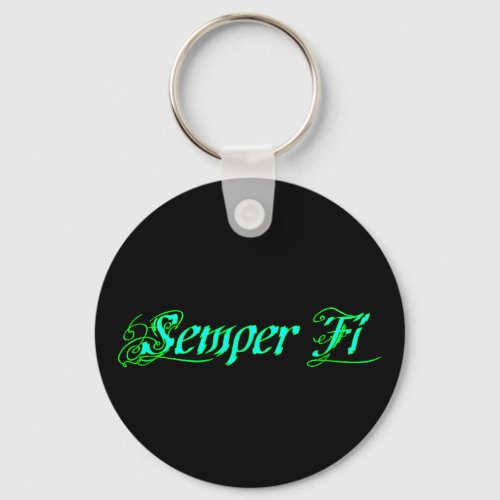 Semper Fi Keychain