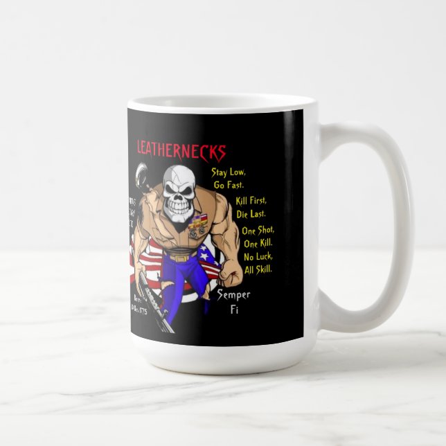 Semper Fi / Leathernecks Coffee Mug (Right)