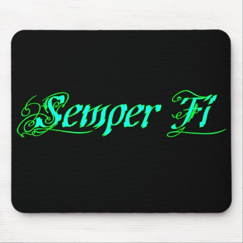 Semper Fi Mouse Pad