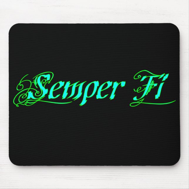 Semper Fi Mouse Pad (Front)