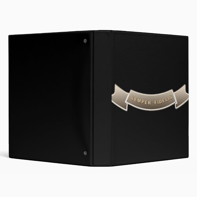 Semper Fidelis 3 Ring Binder (Background)