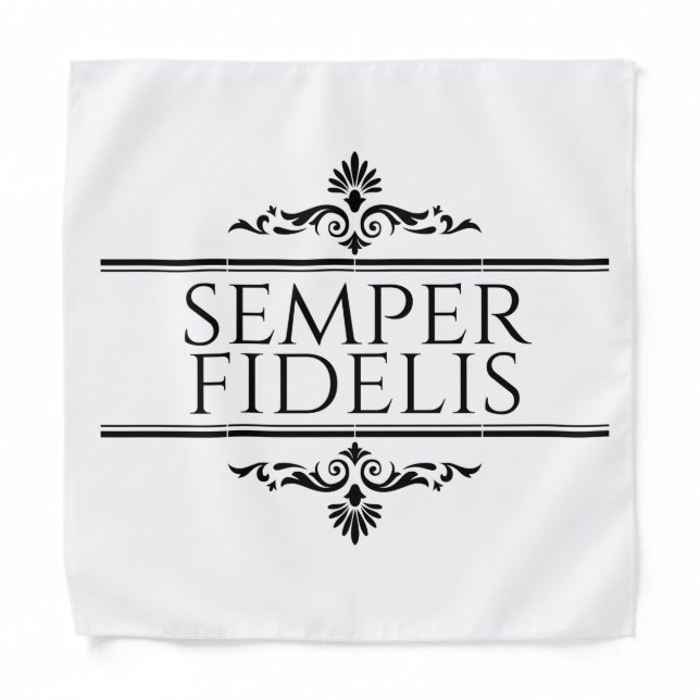 Semper Fidelis Bandana (Front)