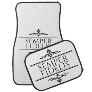Semper Fidelis Car Floor Mat