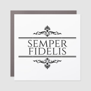 Semper Fidelis Car Magnet