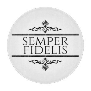 Semper Fidelis Cutting Board