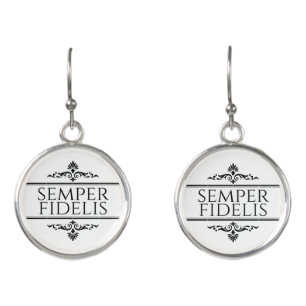 Semper Fidelis Earrings