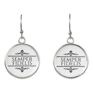 Semper Fidelis Earrings