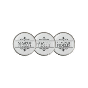 Semper Fidelis Golf Ball Marker