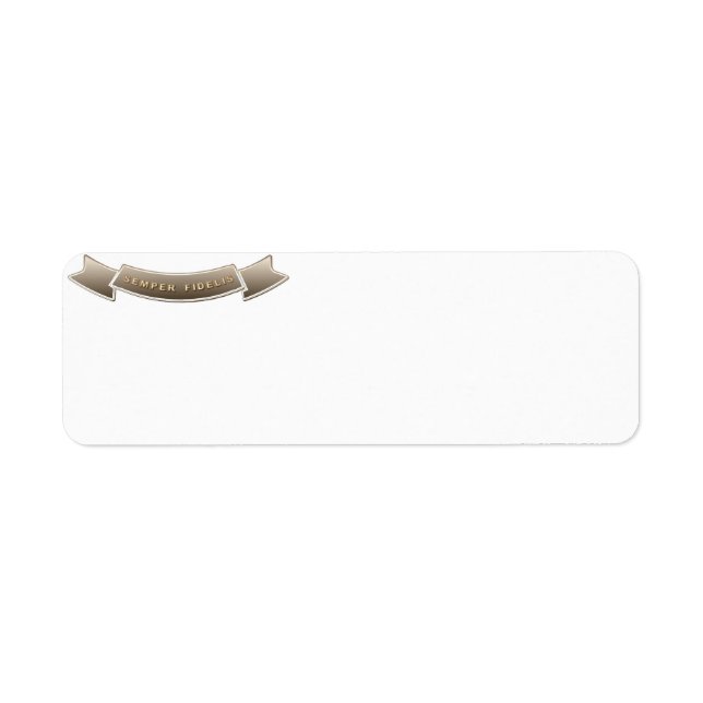 Semper Fidelis Label (Front)