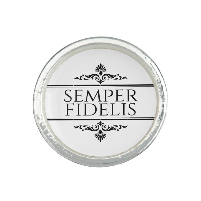 Semper Fidelis Ring (Front)