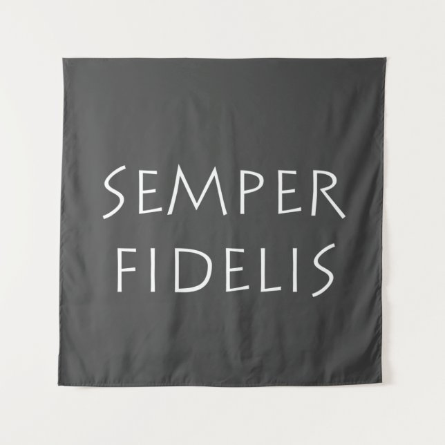 Semper Fidelis Tapestry (Front)