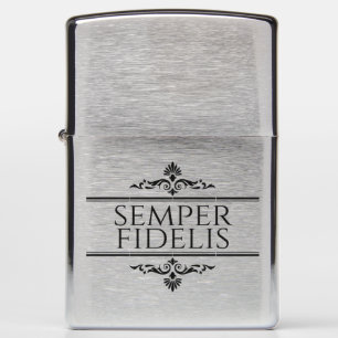 Semper Fidelis Zippo Lighter