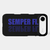 Semper Fil Reflected IPhone Case (Back (Horizontal))