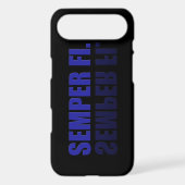 Semper Fil Reflected IPhone Case (Back)