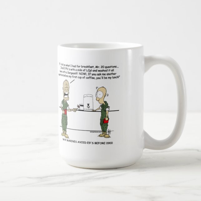 SemperToons Mug - 20 Questions (Right)