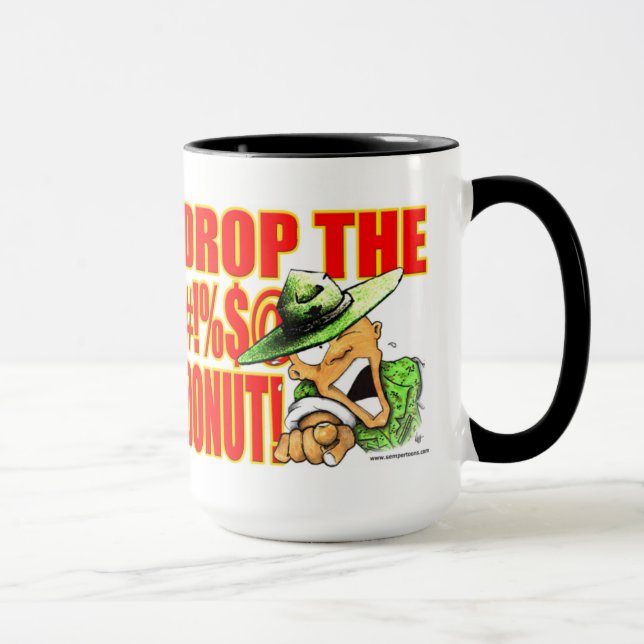 SemperToons Mug - Drop the Donut (Right)