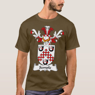 Semple Coat of Arms Family Crest  T-Shirt