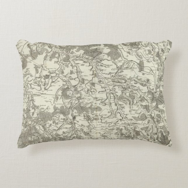 Semur, Montbard Decorative Pillow (Front)