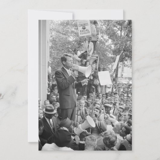Sen. Robert Kennedy Campaigning for US President (Front)
