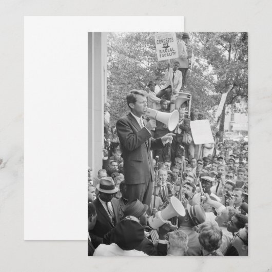 Sen. Robert Kennedy Campaigning for US President   (Front/Back)