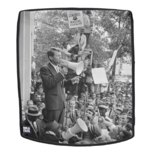 Sen. Robert Kennedy Campaigning for US President   Backpack