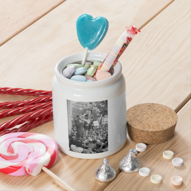 Sen. Robert Kennedy Campaigning for US President   Candy Jar (In Situ)
