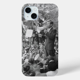Sen. Robert Kennedy Campaigning for US President iPhone 15 Plus Case
