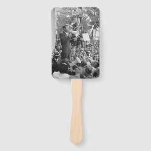 Sen. Robert Kennedy Campaigning for US President   Hand Fan