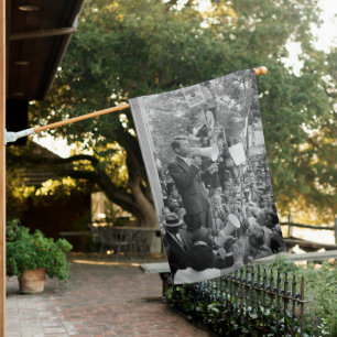 Sen. Robert Kennedy Campaigning for US President House Flag