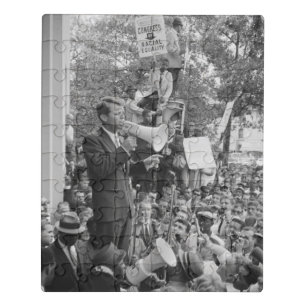 Sen. Robert Kennedy Campaigning for US President   Jigsaw Puzzle