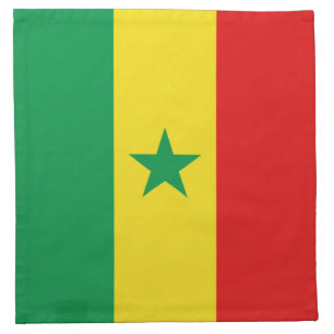 Senagal Flag Napkin