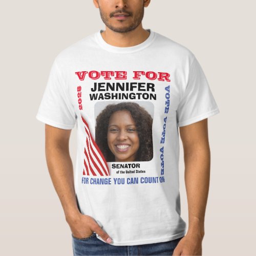 Senator Custom Campaign Election T_Shirt
