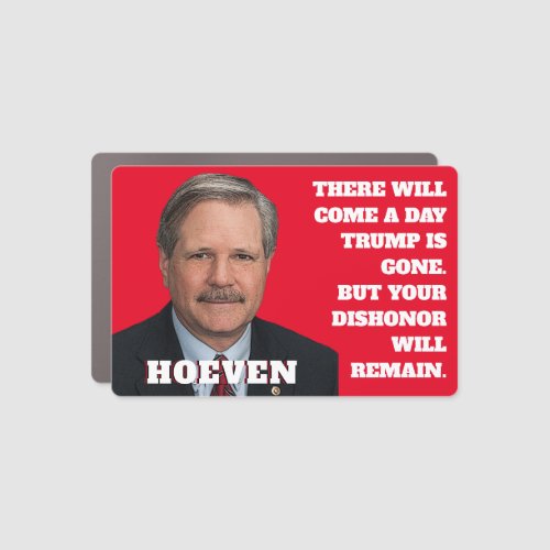 Senator John Hoeven Car Magnet