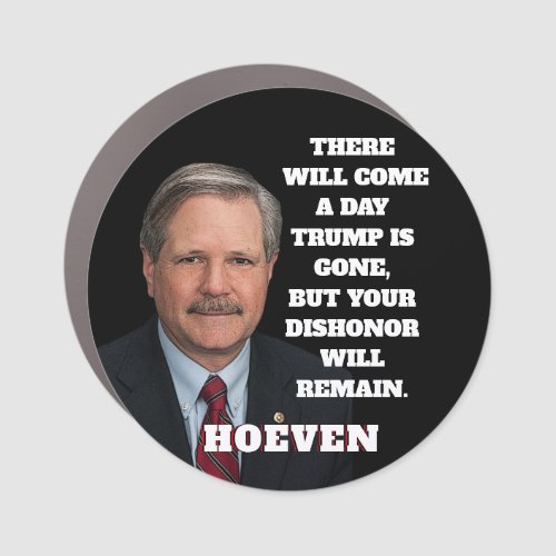 Senator John Hoeven Car Magnet