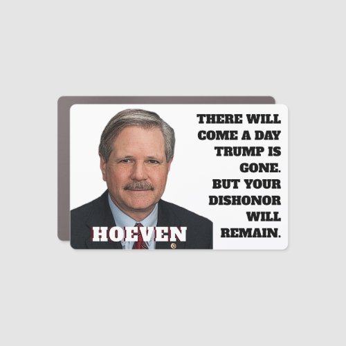 Senator John Hoeven Car Magnet