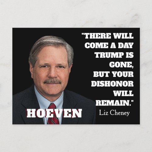 Senator John Hoeven Postcard