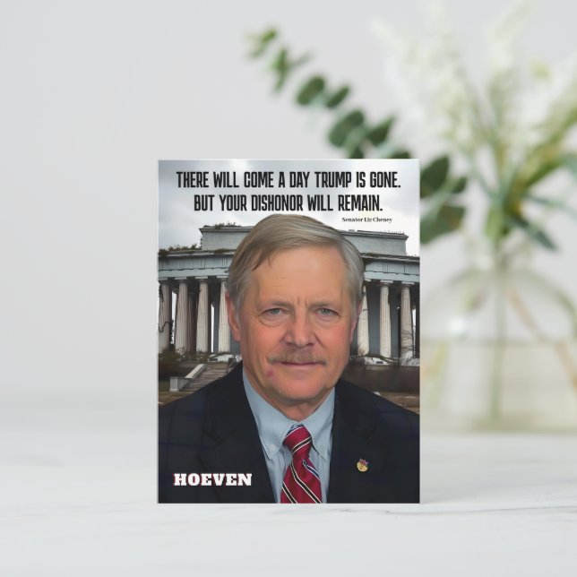 Senator John Hoeven Postcard (Standing Front)