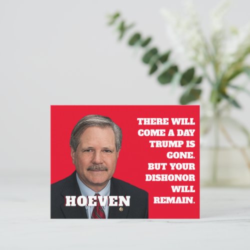 Senator John Hoeven Postcard