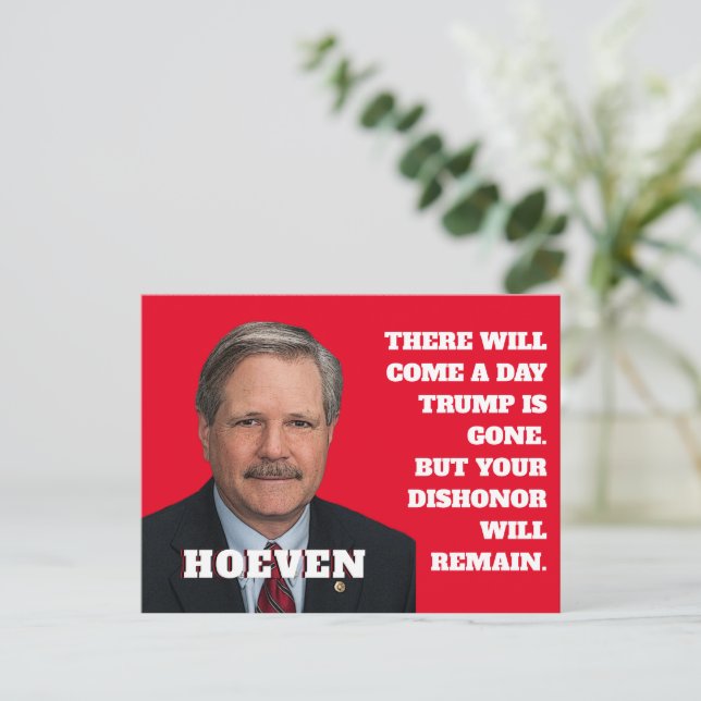 Senator John Hoeven Postcard (Standing Front)