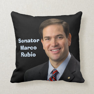 Senator Marco Rubio 2016 - See Both Sides Throw Pillow