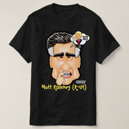 Senator Mitt Romney_ Bubbas Toon Tees T_Shirt