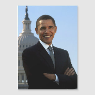 Senator Portrait, American President Barack Obama
