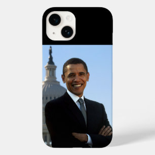 Senator Portrait, American President Barack Obama Case-Mate iPhone 14 Case
