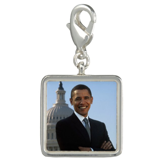 Senator Portrait, American President Barack Obama Charm (Front)