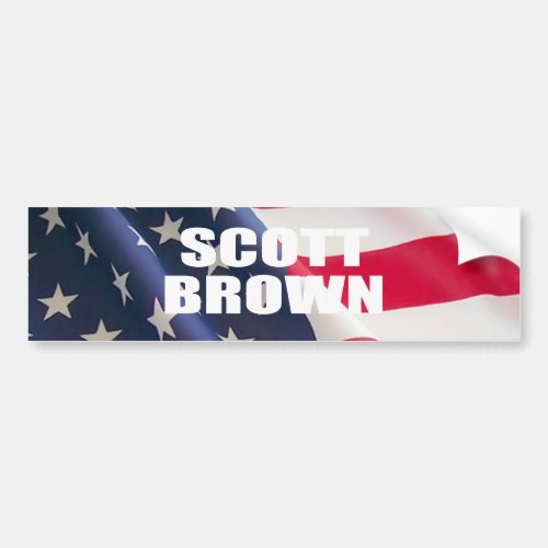 SENATOR SCOTT BROWN BUMPER STICKER