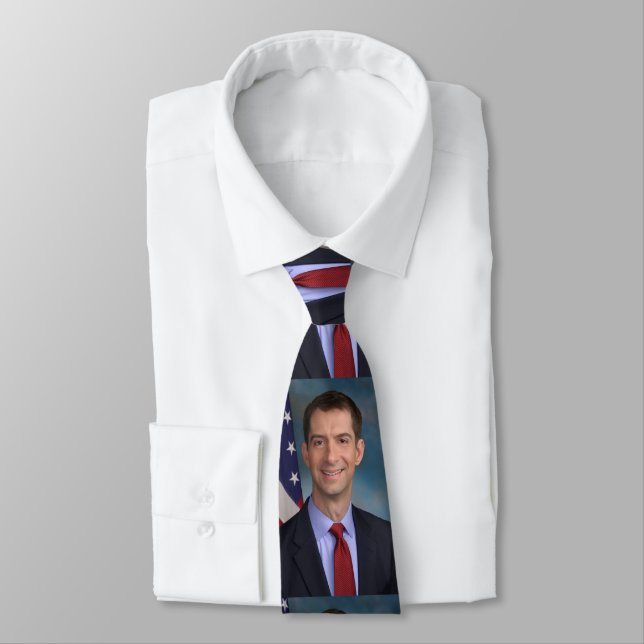 Senator Tom Cotton Neck Tie (Tied)